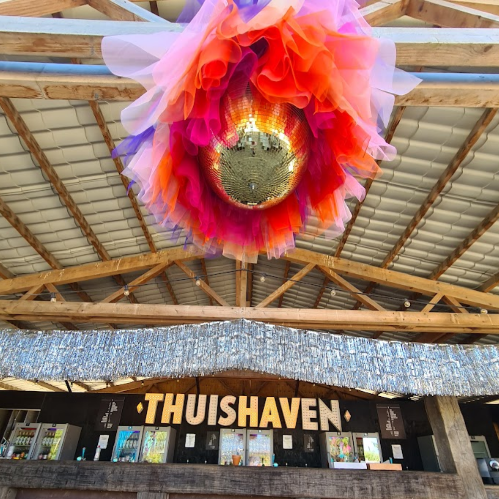 Discobol goud met tule per stuk - Afbeelding 5