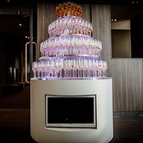 Champagne Toren "branding mogelijk"