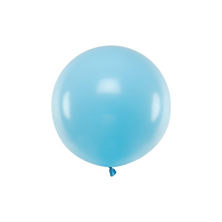 Ballon 1m pastel baby blauw