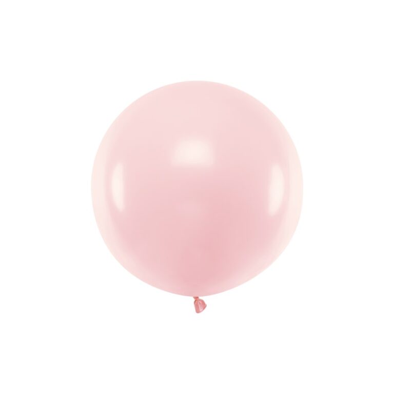 Ballon 1m pastel licht roze
