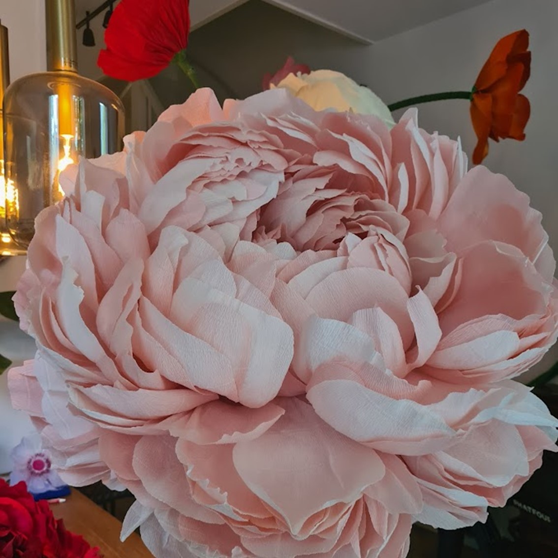 Mega roos licht roze - Afbeelding 3