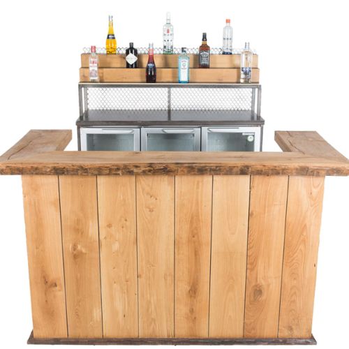 Houten bar 170cm breed