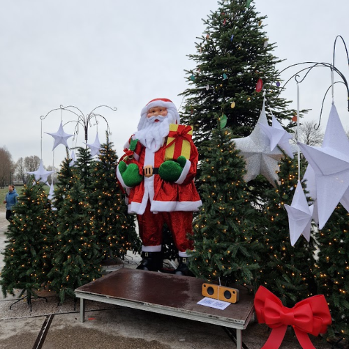 Kerstman 300 cm (Makkelijk te vervoeren)