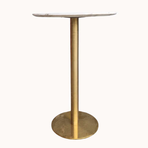 Statafel marmer goud - Afbeelding 3