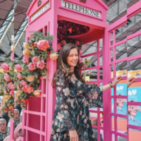 Engelse telefooncel fotobooth