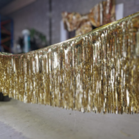 Mini slinger glitter goud 10 meter
