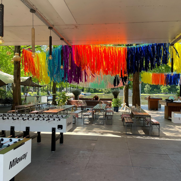 Mega slinger kleuren mix 10 meter - Afbeelding 3