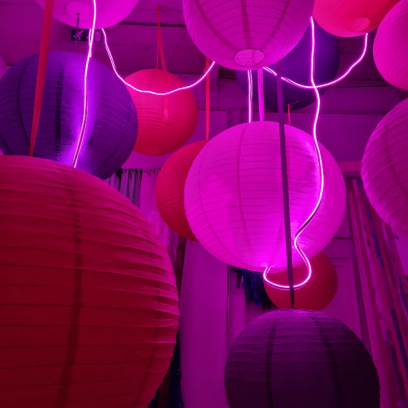 Neon verlichting roze 10 m - Afbeelding 3