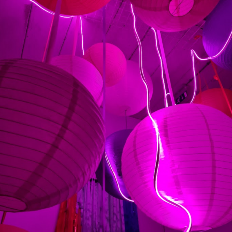 Neon verlichting roze 10 m - Afbeelding 4