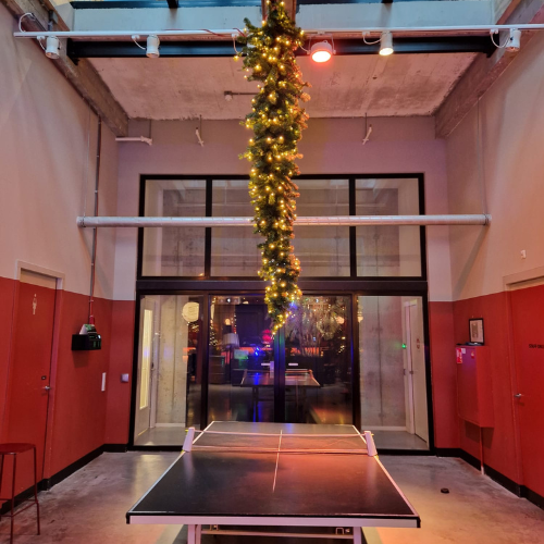Hangende Kerstbomen 180cm  incl verlichting