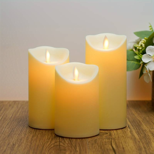 Kunst kaarsen ex batterijen - Afbeelding 2