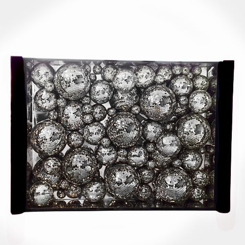Discoballenbar zilver