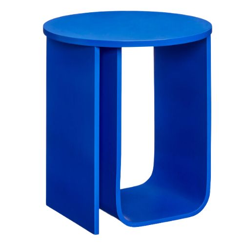 Bijzettafel kobalt blauw