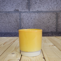 Bloempot Geel