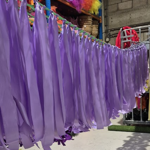 Mini slinger Lila paars 10 meter