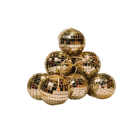 Mini Discoballen Goud Set