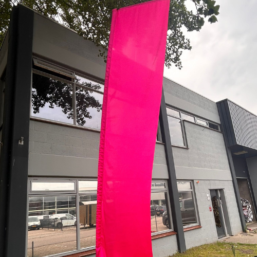 Vlag Fuchsia “ex voet”