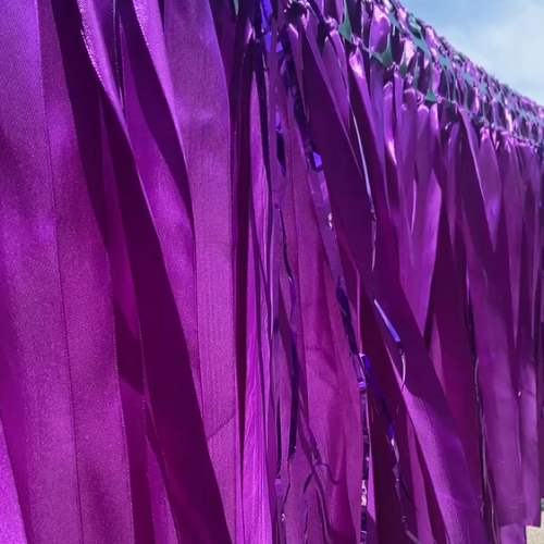 Mini slinger paars 10 meter