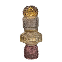 Kleurrijke Glazen Theelichthouder