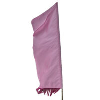 Vlag met Fringe Pink Parade "ex voet"