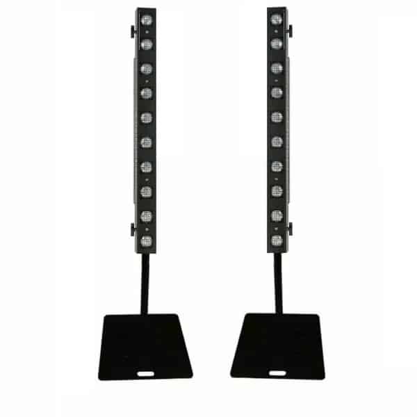 Lichtset: 2x Sunstrip op statief