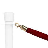 Koord Bordeaux Rood - t.b.v.  GOUDEN Afzetpaaltjes
