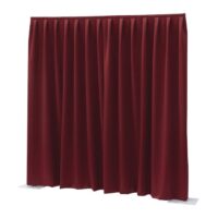 Pipe & Drape - Set 3 meter (4m hoog) Bordeaux Rood
