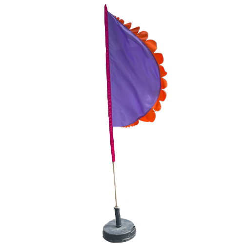 Vlag Shark 🦈 Purple "ex voet"