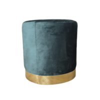 Poef Emerald Green