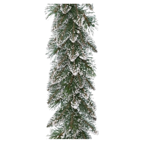 Guirlande besneeuwd ex verlichting