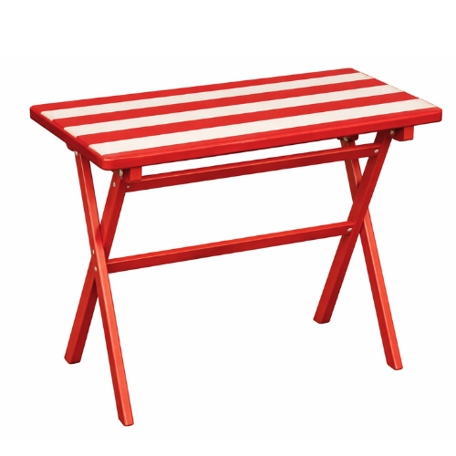 Bistrotafel Zebra rood